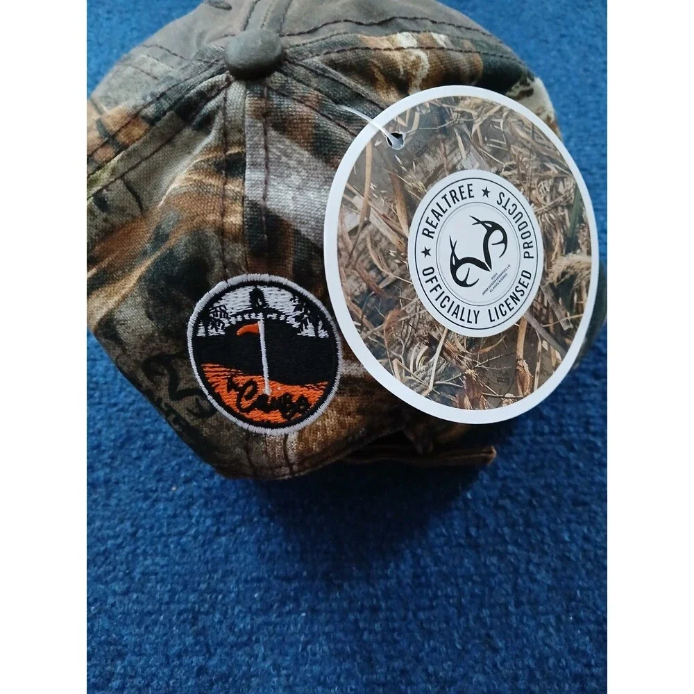 REALTREE MAX-5 Dark Brown Camo Hat Adjustable, NWT